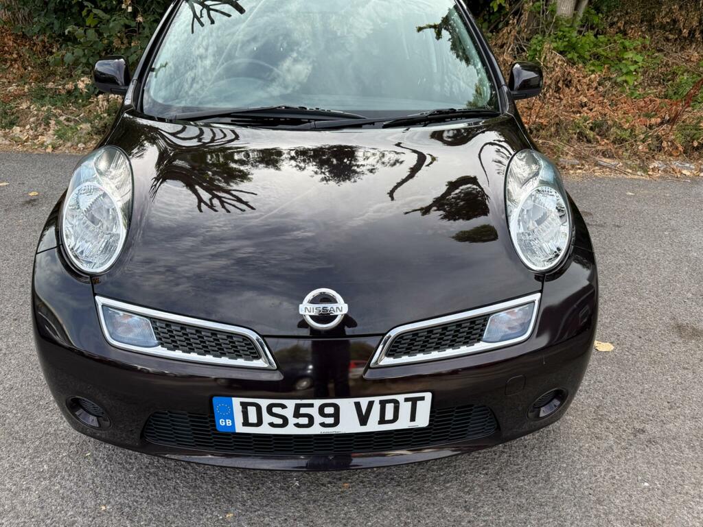 Nissan Micra 2010 10 Reg Hatchback 39,550 Miles 1.2L Black #98