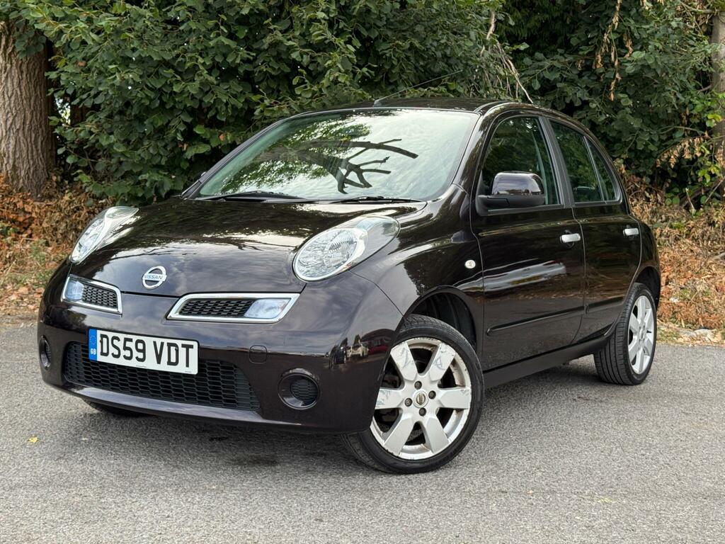 Nissan Micra 2010 10 Reg Hatchback 39,550 Miles 1.2L Black #87