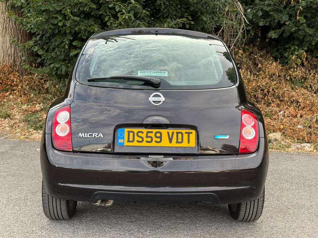 Nissan Micra 2010 10 Reg Hatchback 39,550 Miles 1.2L Black #32