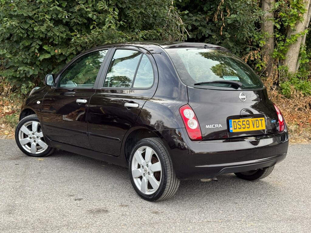 Nissan Micra 2010 10 Reg Hatchback 39,550 Miles 1.2L Black #22