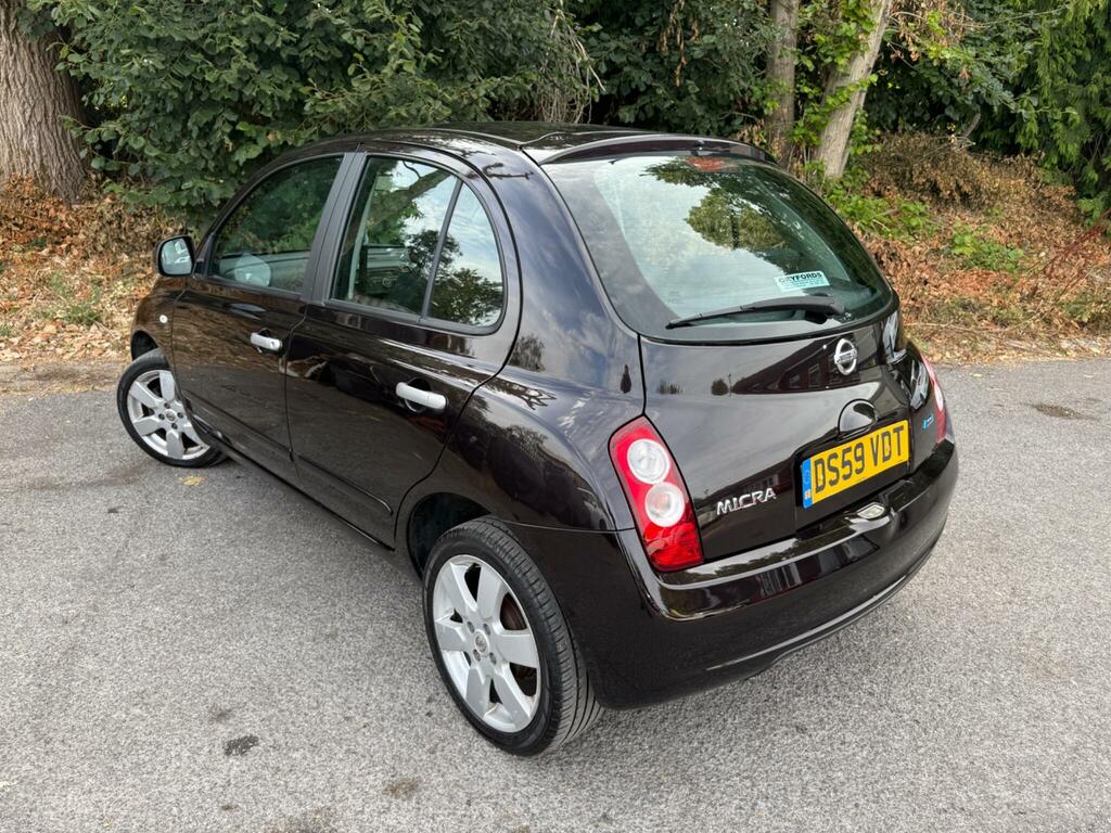Nissan Micra 2010 10 Reg Hatchback 39,550 Miles 1.2L Black #88