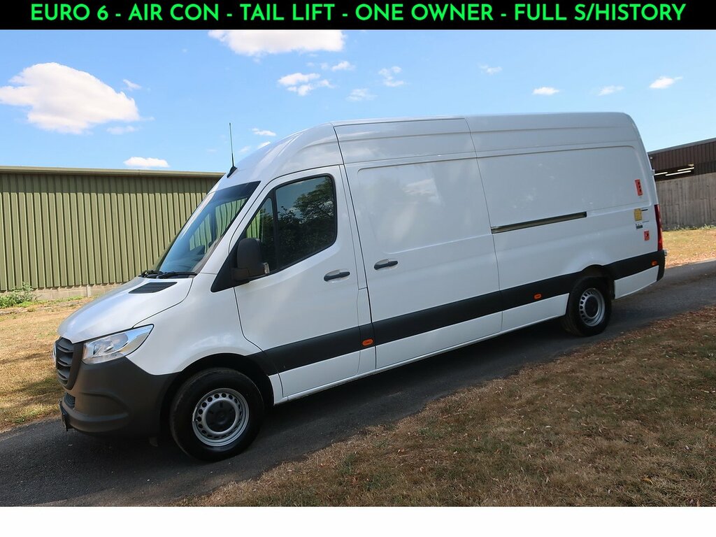 Mercedes-Benz Sprinter 2.1 314 Cdi Progressive L3 H2 Panel Van With Tail White