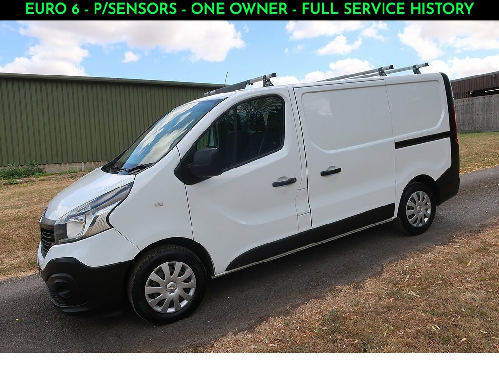 Renault Trafic 1.6 Dci Energy 27 Business Panel Van Ma White