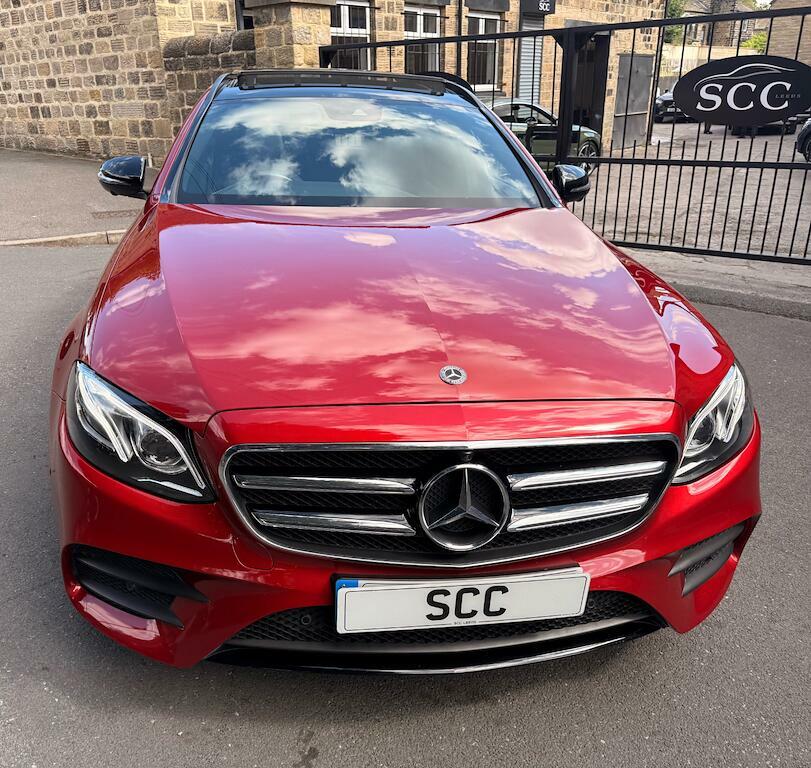 Mercedes-Benz E Class 2.9 E400d Amg Line Night Edition Premium Plus G- Red #6
