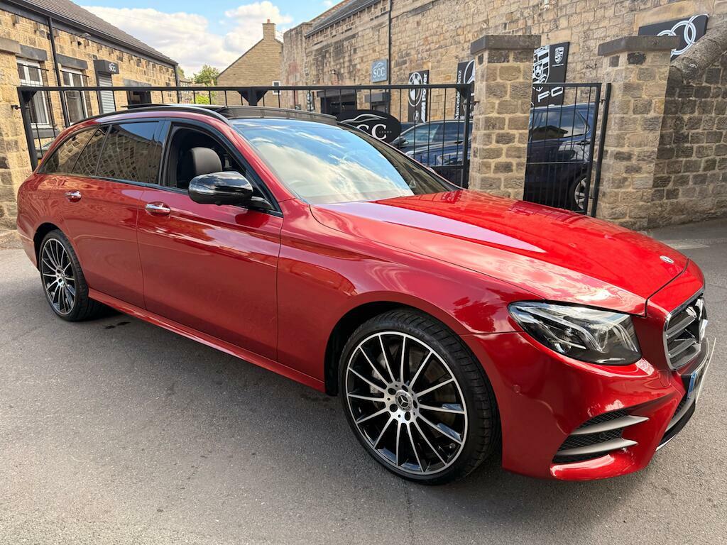 Mercedes-Benz E Class 2.9 E400d Amg Line Night Edition Premium Plus G- Red #5