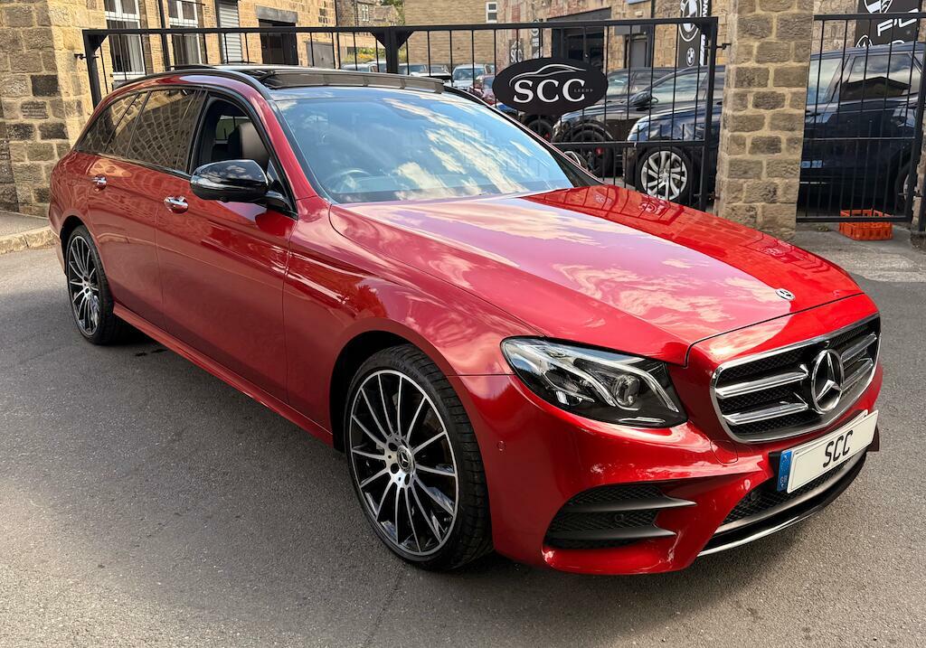Mercedes-Benz E Class 2.9 E400d Amg Line Night Edition Premium Plus G- Red #4