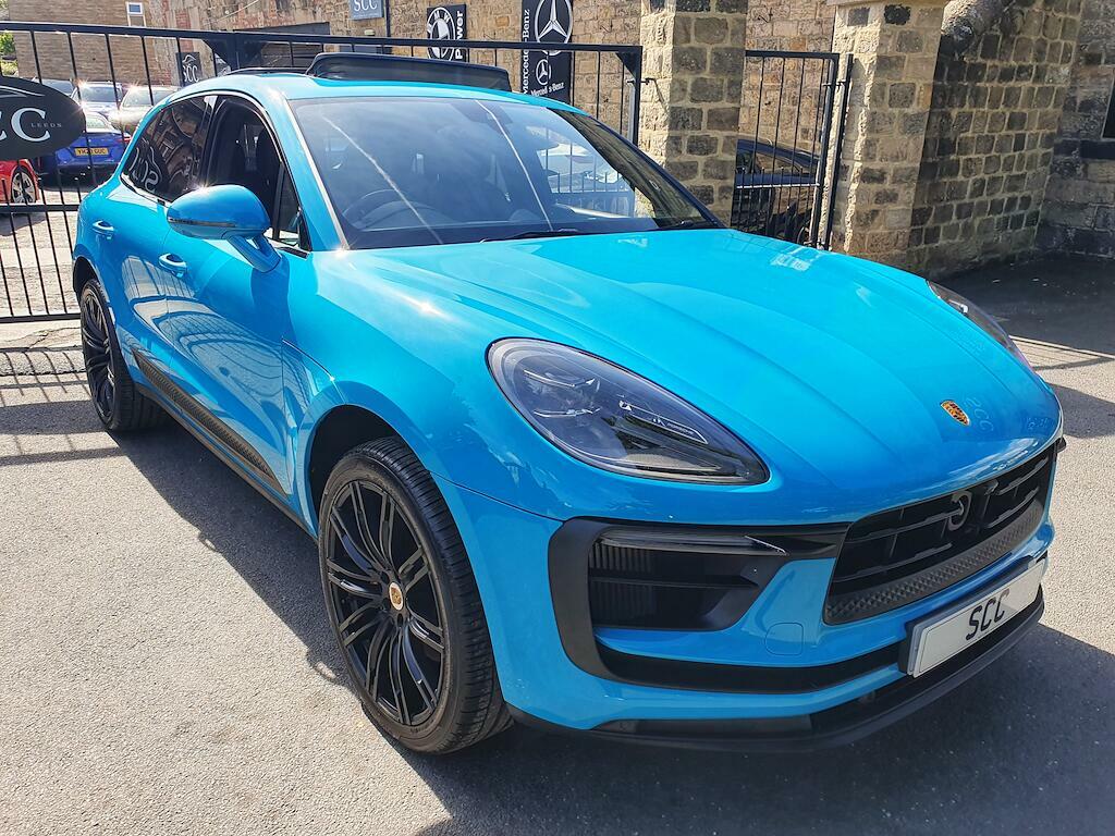 Porsche Macan S Blue #3