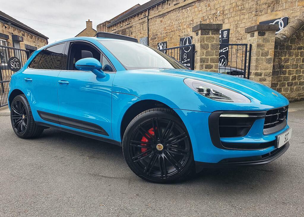 Porsche Macan S Blue #5