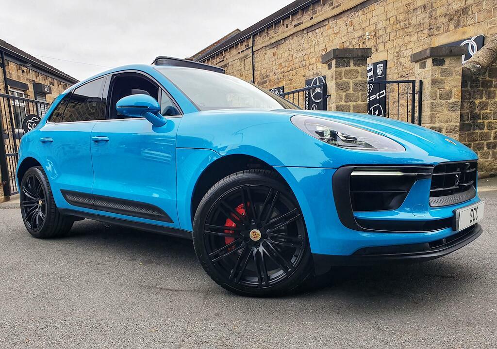 Porsche Macan S Blue #2