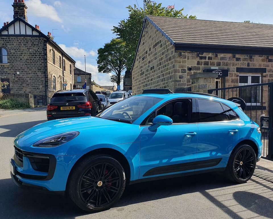 Porsche Macan S Blue #6