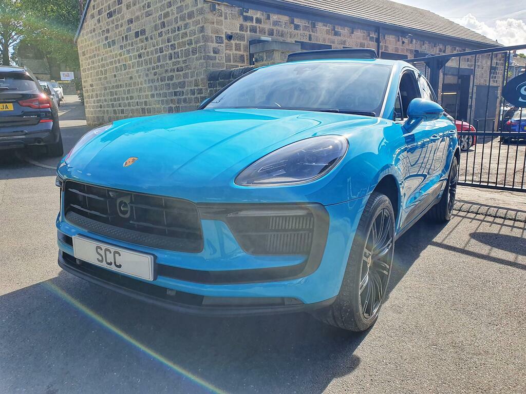 Porsche Macan S Blue #4