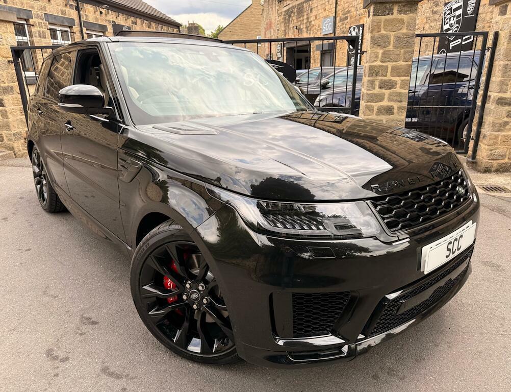 Land Rover Range Rover Sport Hst Black #4