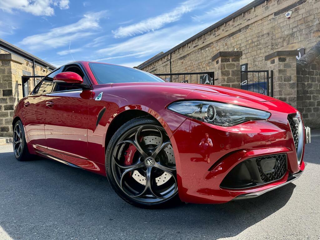 Alfa Romeo Giulia Quadrifoglio Red