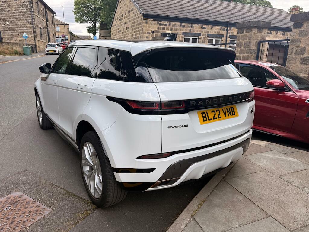Land Rover Range Rover Evoque R-dynamic Se White #2