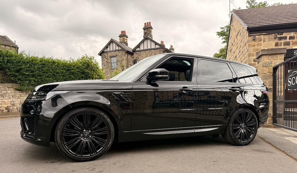 Land Rover Range Rover Sport Hse Dynamic Black Black #6
