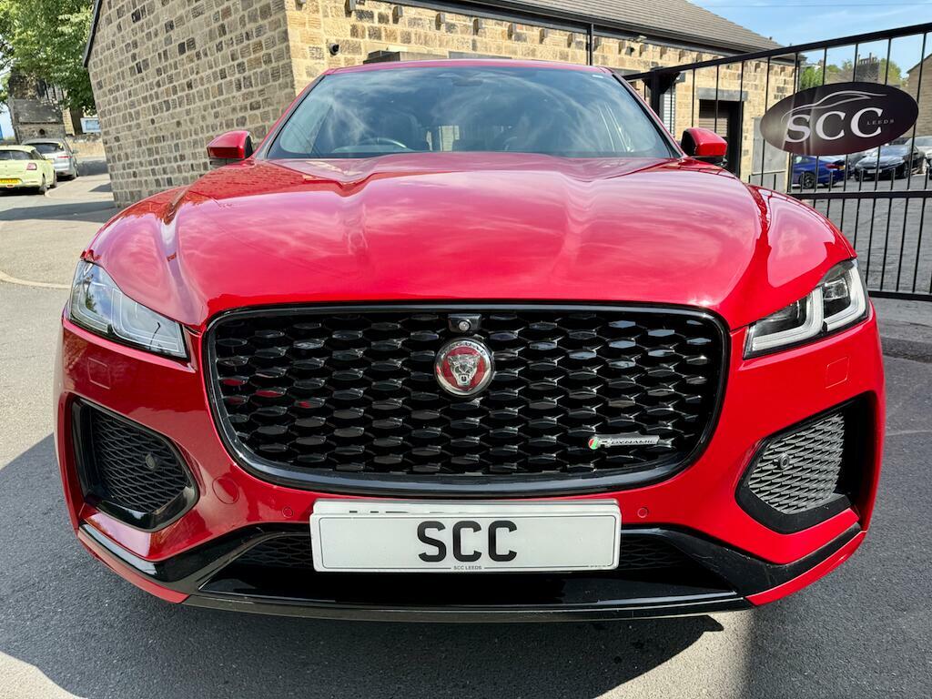 Jaguar F-Pace R-dynamic Hse Red #4