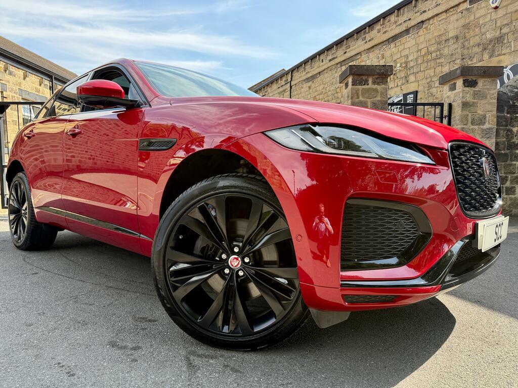 Jaguar F-Pace R-dynamic Hse Red