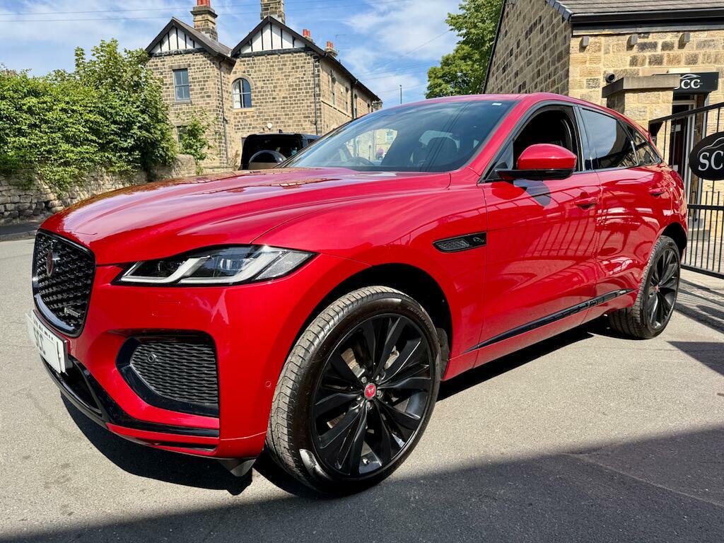 Jaguar F-Pace R-dynamic Hse Red #5