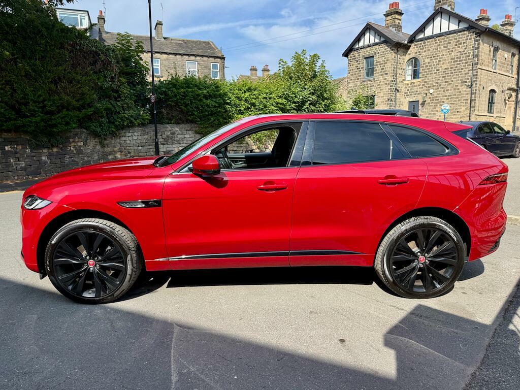 Jaguar F-Pace R-dynamic Hse Red #6