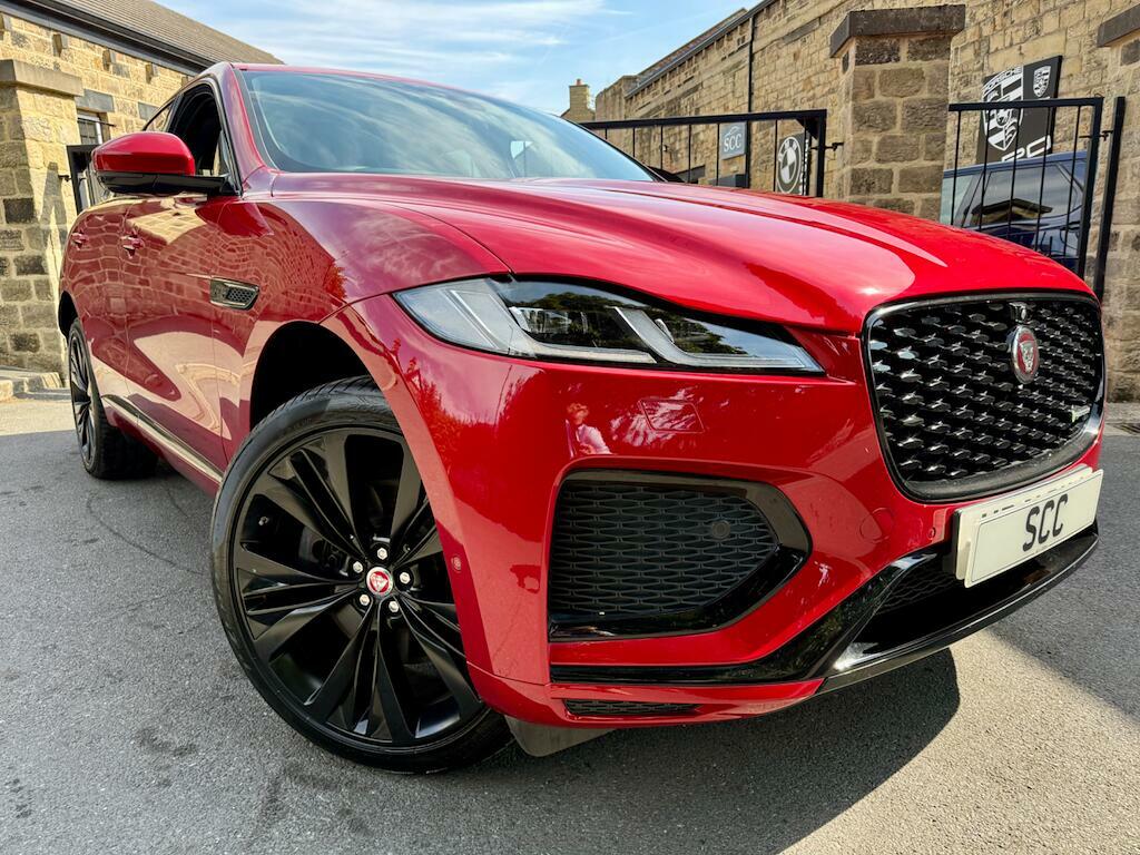 Jaguar F-Pace R-dynamic Hse Red #2