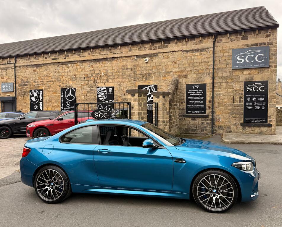 BMW M2 Competition Blue #6