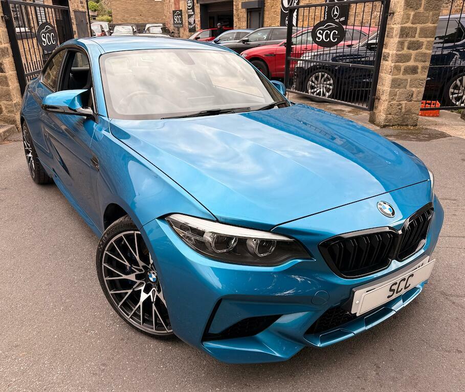 BMW M2 Competition Blue #5