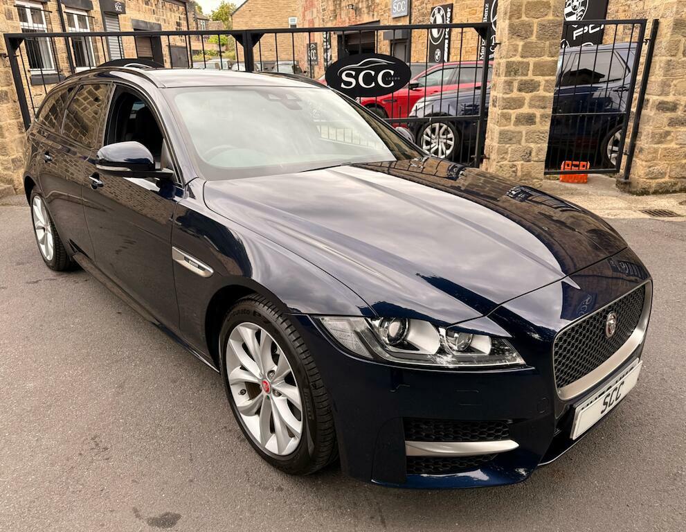 Jaguar XF 2.0I R-sport Sportbrake Euro 6 Ss Blue #4