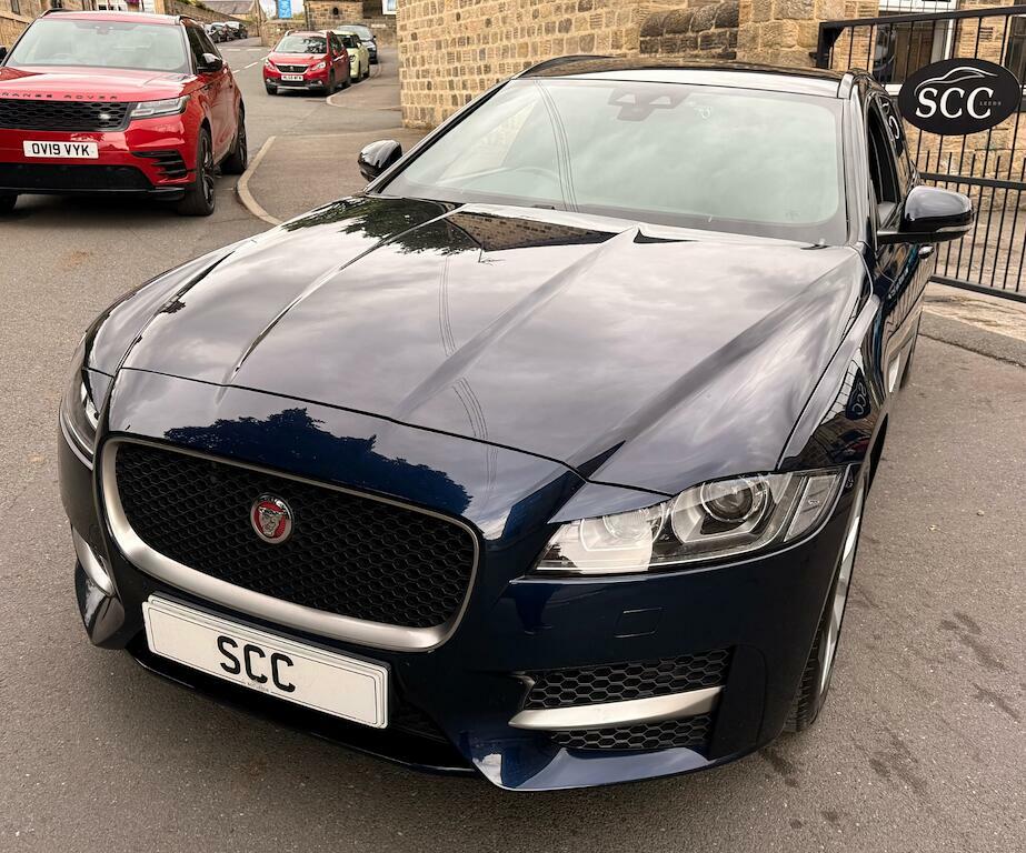 Jaguar XF 2.0I R-sport Sportbrake Euro 6 Ss Blue #6
