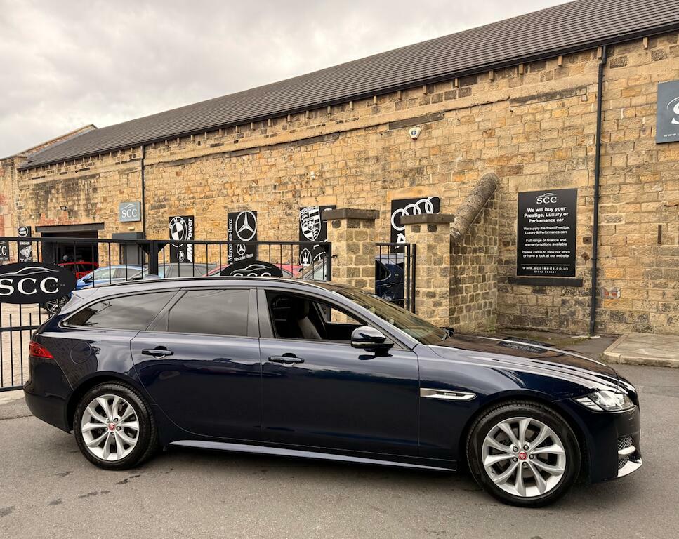 Jaguar XF 2.0I R-sport Sportbrake Euro 6 Ss Blue #3