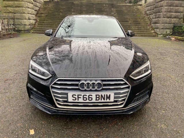 Audi A5 A5 S Line Tdi Black #4