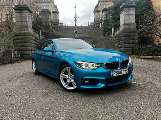 BMW 4 Series 420D M Sport R500OYS Blue #5