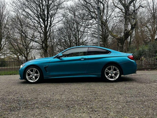 BMW 4 Series 420D M Sport R500OYS Blue #2