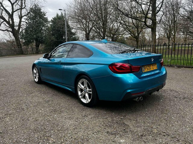 BMW 4 Series 420D M Sport R500OYS Blue #3