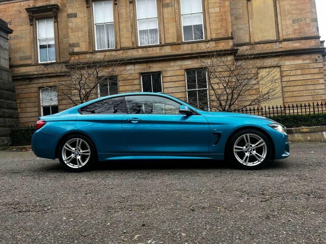 BMW 4 Series 420D M Sport R500OYS Blue #6