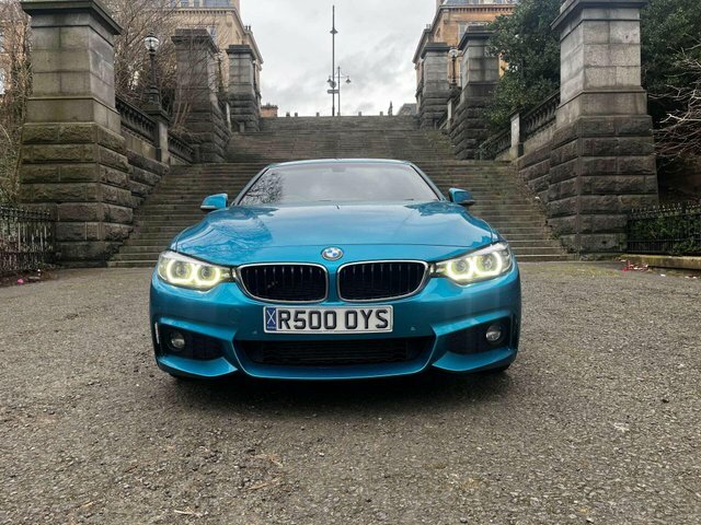 BMW 4 Series 420D M Sport R500OYS Blue #4