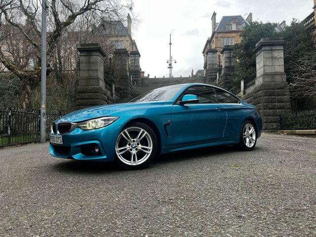 BMW 4 Series 420D M Sport Blue