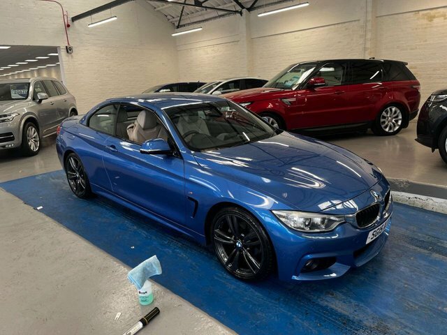 BMW 4 Series 420D M Sport Blue