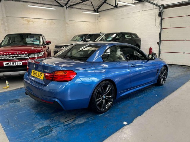 BMW 4 Series 420D M Sport Blue #2