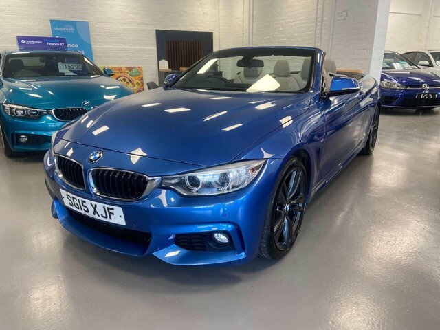 BMW 4 Series 420D M Sport Blue