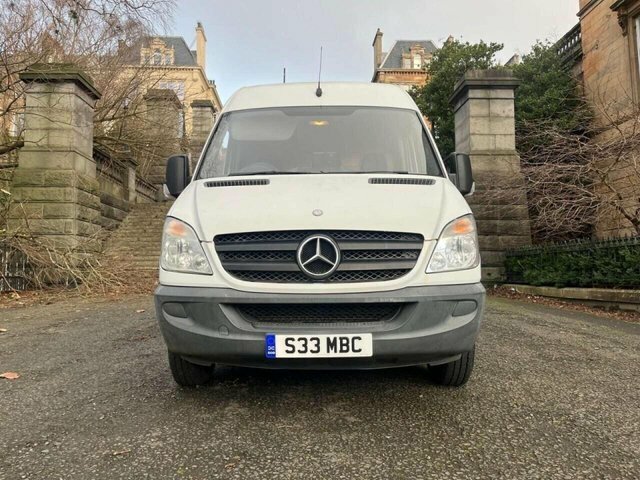 Mercedes-Benz Sprinter 211 Cdi Mwb 109 White #4