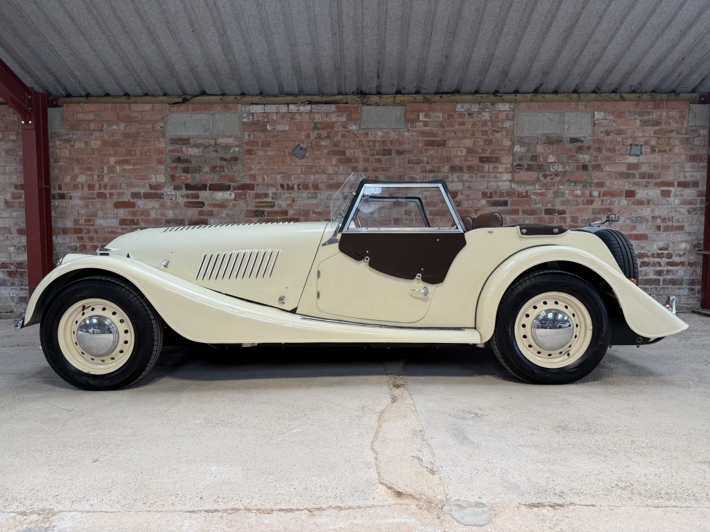 Morgan Plus Four Sports White #2