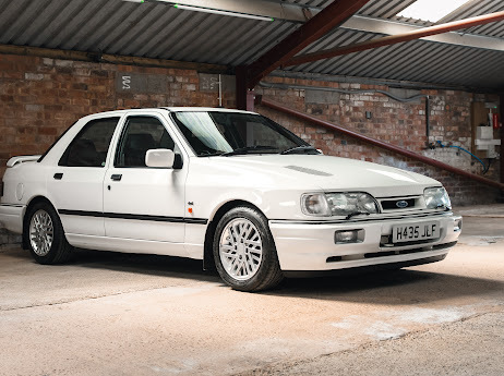 Ford Sierra 2.0 Sapphire Cosworth 4X4 H435JLF White #4
