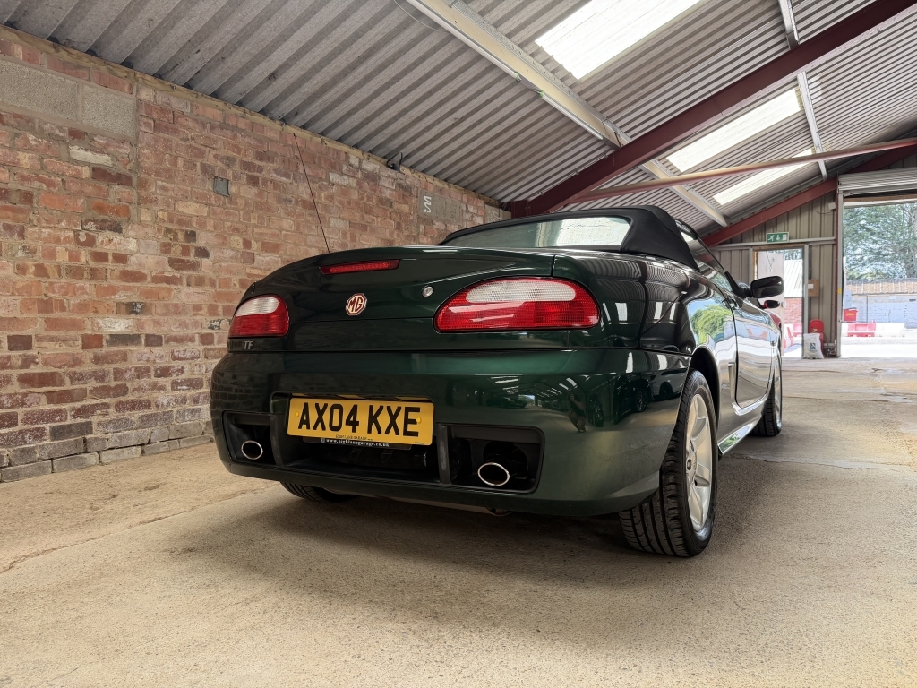MG MGTF Convertible 1.8 135 Green #4