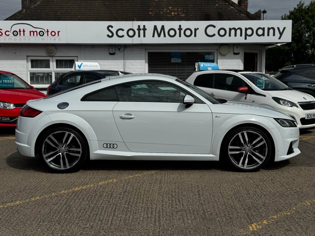 Audi TT 2L S Line White #6
