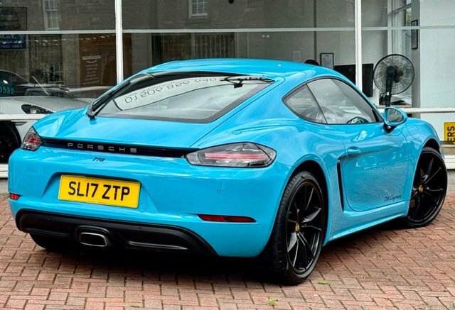 Porsche 718 Cayman 2.0T Coupe Blue #3