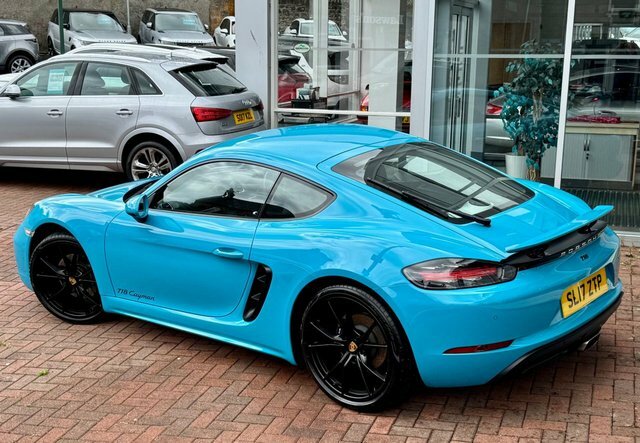 Porsche 718 Cayman 2.0T Coupe Blue #5