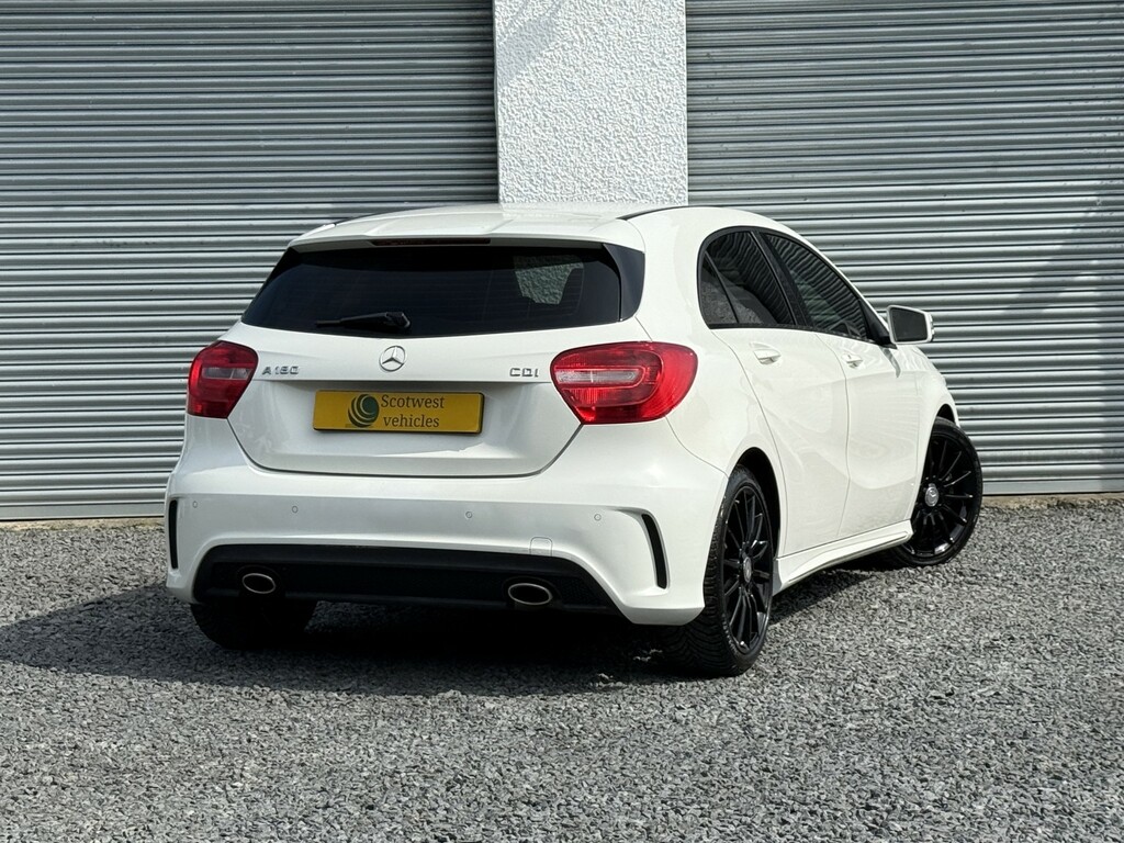 Mercedes-Benz A Class 1.5 A180 Cdi Amg Sport White #3