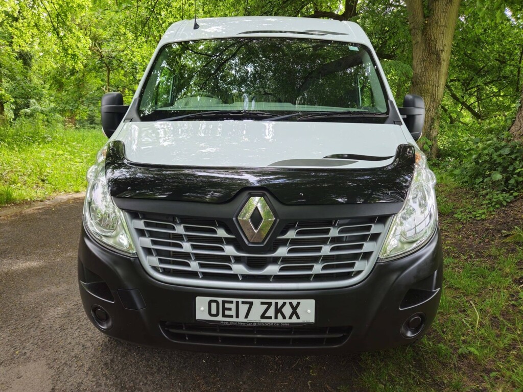 Renault Master Panel Van White #4