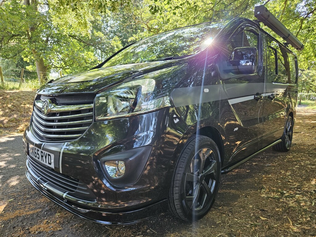 Vauxhall Vivaro Camper Van 1.6 Cdti 2700 Biturbo Ecoflex Sportive Black #6