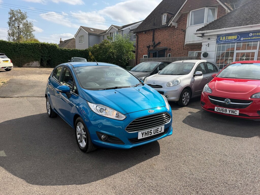 Ford Fiesta 1.6 Zetec Hatchback Powershift Euro 6 Blue